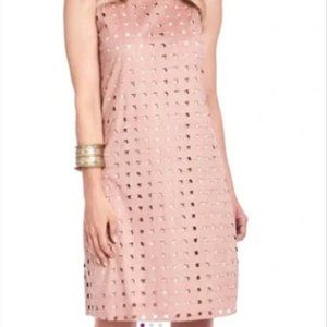 Cartise Laser-cut Sleeveless Shift Dress US 2